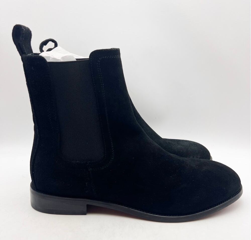 Saint Morta Men's Nomad Chelsea Boots Size 8 EU 42 Black Round Toe NIB